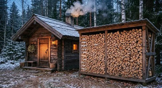Укладка дров в Тольятти, улица Кооперативная, 3